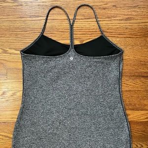 Lululemon Heather Grey Power Pose Tank